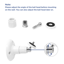 Load image into Gallery viewer, Wall Mounting Kit for KENT CamEye HomeCam 360 Camera | Multiple Installations - Surface/Wall/Ceiling |10 ft USB Cable